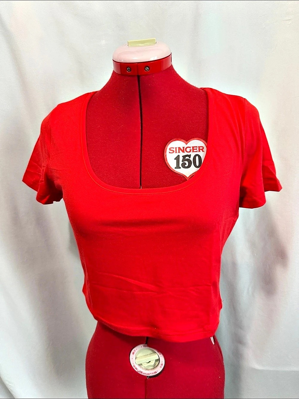 Red Short Sleeve Tee Size Large Like New